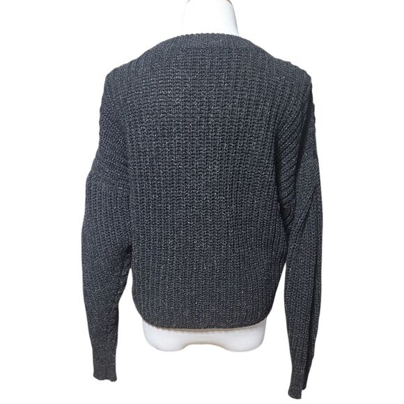 Madewell Pleat-Sleeve Wool Silk Blend Pullover Sweater Style G9922 Women's XS - Picture 4 of 12